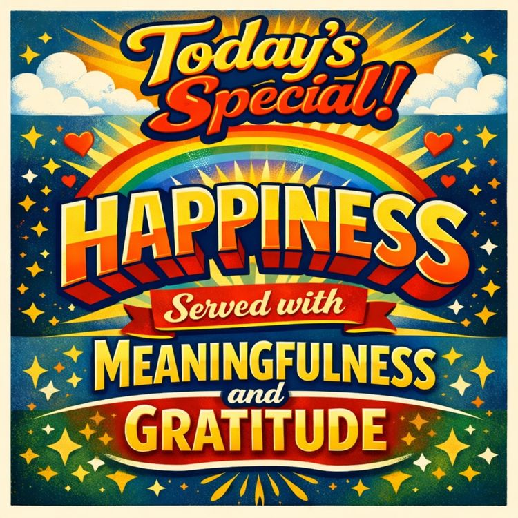 cover art for Meaning + Gratitude = Happiness (58 minutes)