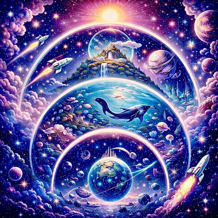 cover art for Worlds Within Worlds (62 minutes)