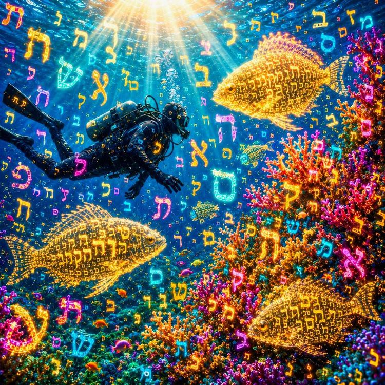 cover art for Seeing The Letters of The Torah Around You (3 minutes)