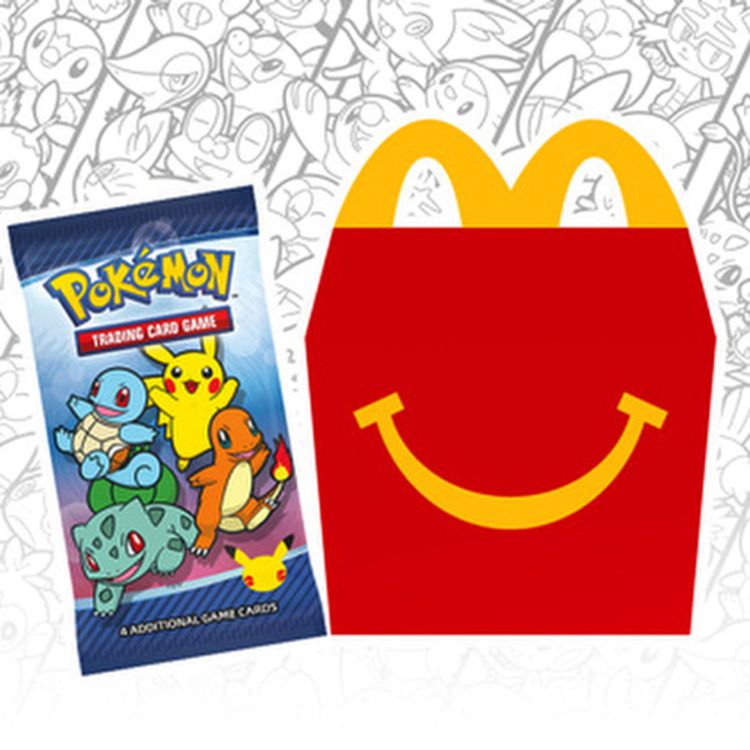 cover art for Sortie française des cartes Pokémon 25 ans dans les Happy Meals de Mcdonald's