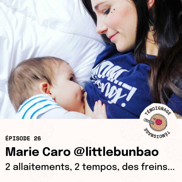 cover art for REDIFFUSION Épisode 26 - Marie CAO @littlebunbao : 2 allaitements, 2 tempos, des freins...