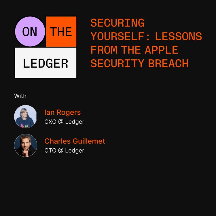 cover art for #82 Securing Yourself: Lessons from the Apple Security Breach