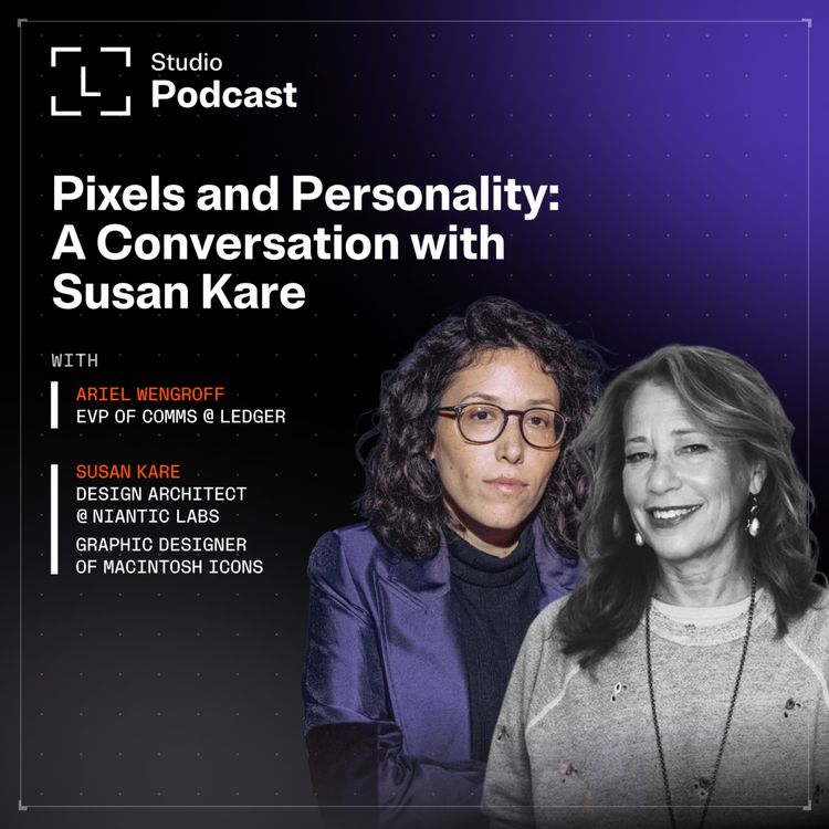 cover art for Pixels and Personality: A Conversation with Susan Kare