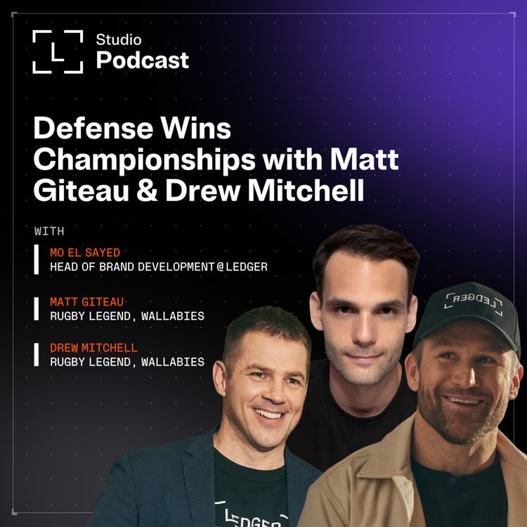 cover art for Defense Wins Championships, with Matt Giteau and Drew Mitchell