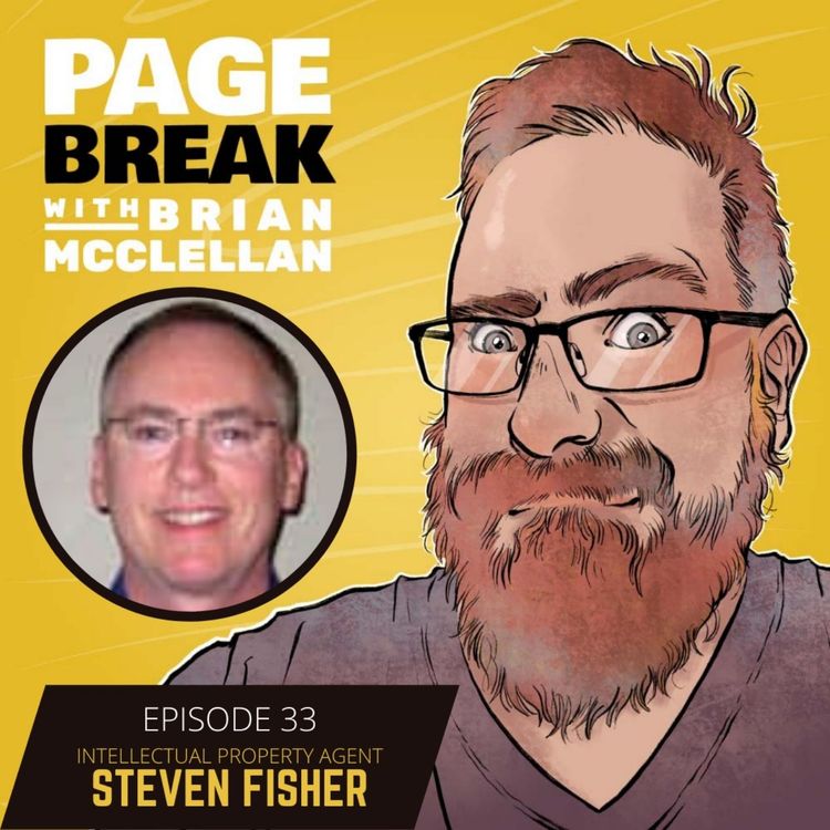 cover art for Ep 33 - Steve Fisher - Intellectual Property Agent