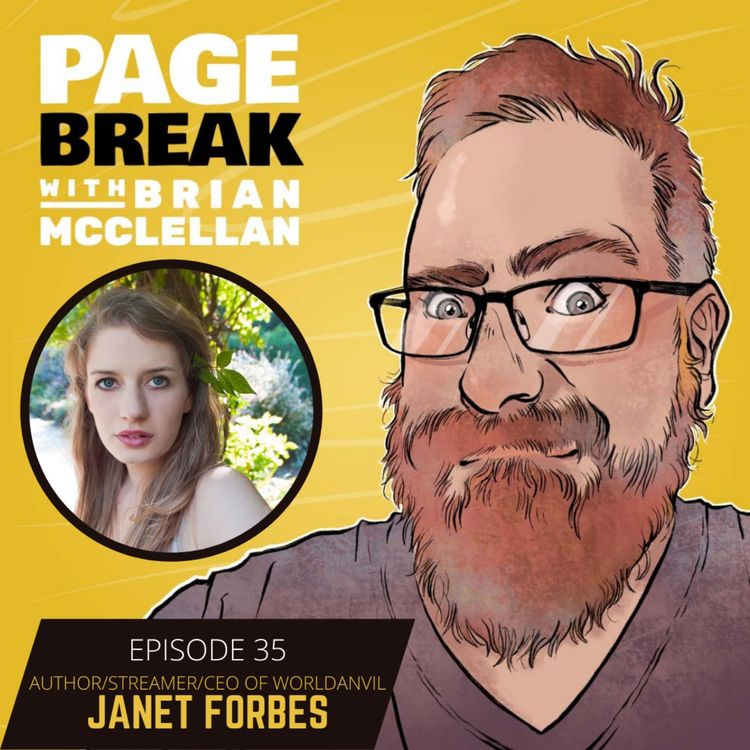 cover art for Ep 35 - Janet Forbes - Author, Streamer, and CEO of WorldAnvil