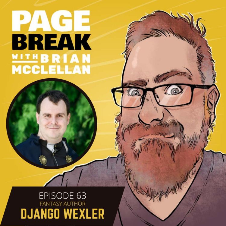 cover art for Ep 63 - Django Wexler - Fantasy Author