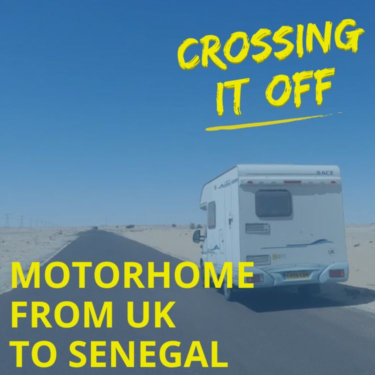 cover art for Motorhome from UK to Senegal : Martin Fletcher