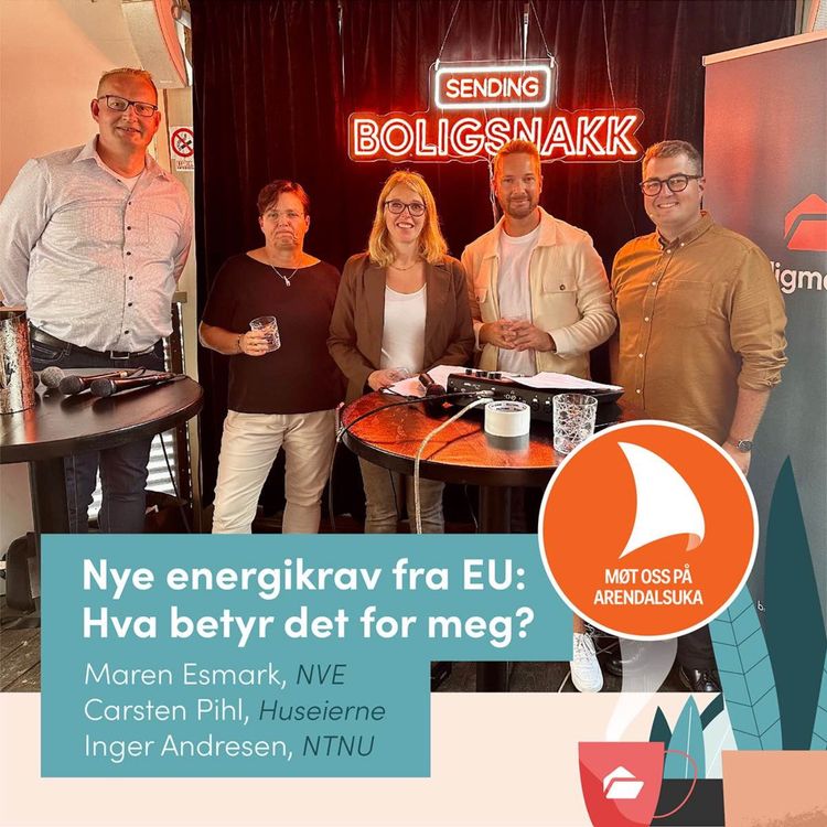 cover art for #37: LIVE fra Arendalsuka: Nye energikrav fra EU - hva betyr det for meg?