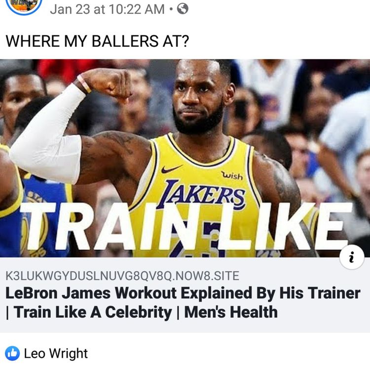 cover art for TRAIN LIKE LeBRON JAMES