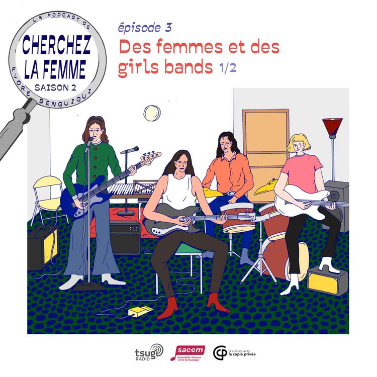 cover art for Episode 3 : Des femmes et des girls bands 1/2