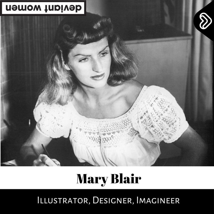 cover art for Mary Blair