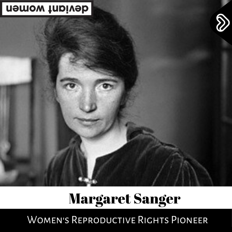 cover art for Margaret Sanger