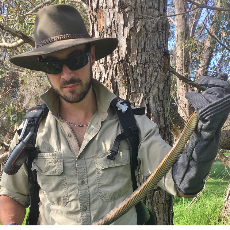 cover art for Snakes as a bioindicator of wetland pollution with Damian Lettoof (Part 2 of 2)