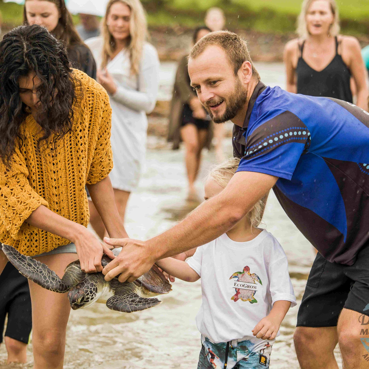 cover art for Dr Duan March on rescuing sea turtles