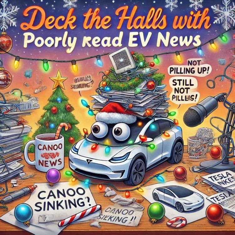 cover art for Deck the Halls with Poorly Read EV News