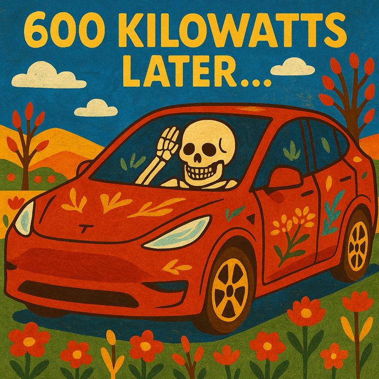 cover art for 600 Kilowatts Later…