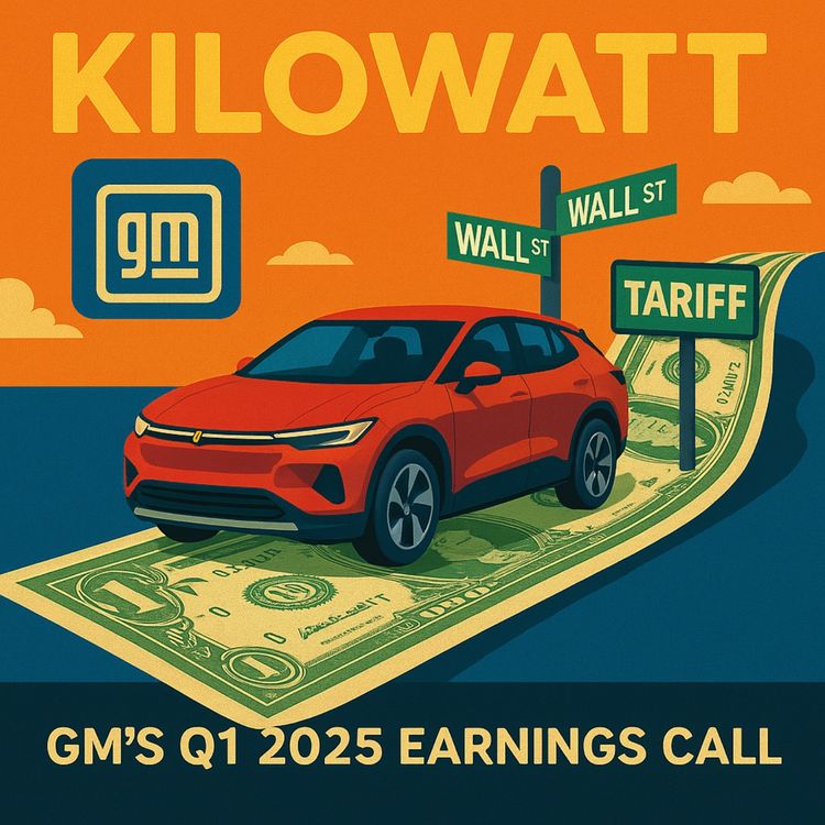 cover art for GM's Q1 2025 Earnings Call