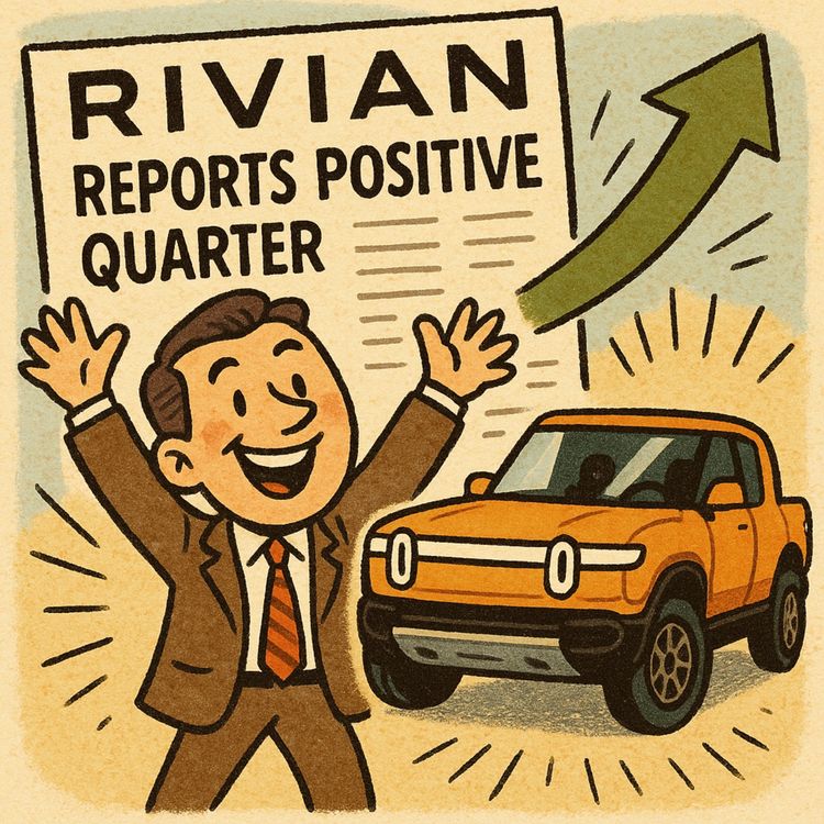 cover art for Rivian's Q1 2025 Earnings Call