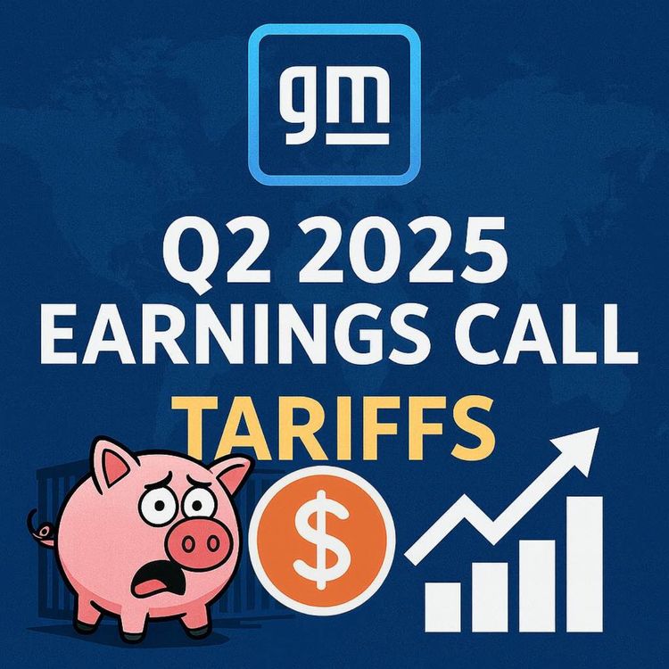 cover art for GM's Q2 2025 Earnings Call