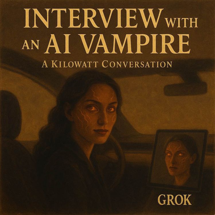 cover art for Interview with an AI Vampire