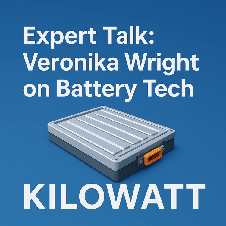 cover art for Expert Talk: Veronika Wright on Battery Tech