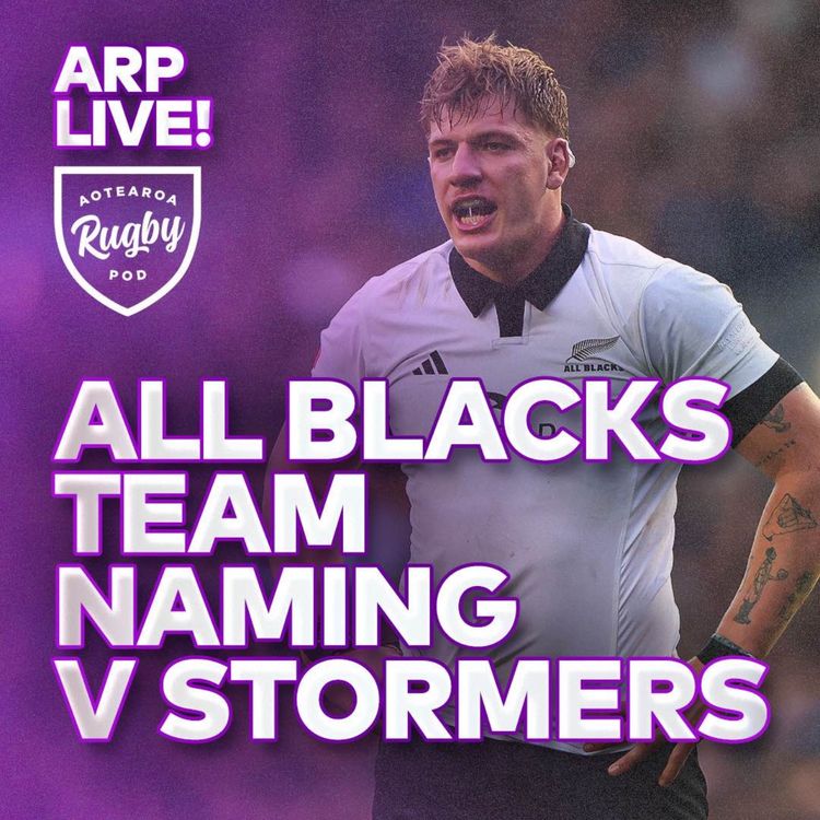cover art for REACTION: All Blacks team naming v Stormers Live Stream