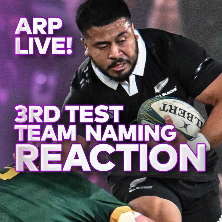 cover art for  REACTION: All Blacks & Boks 3rd test teams | How to win in Soweto