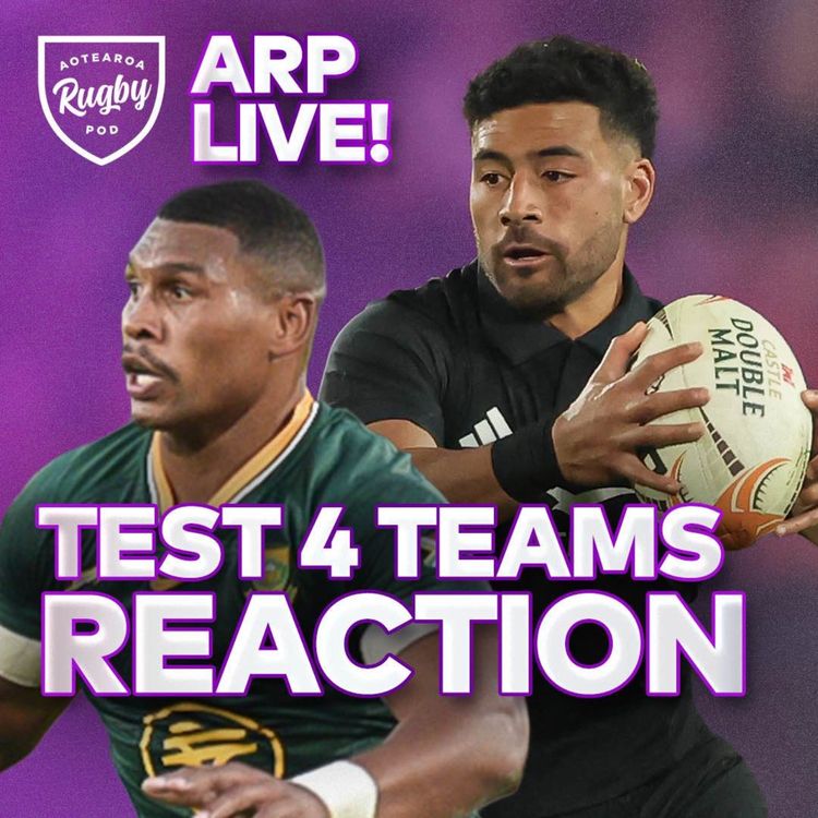 cover art for REACTION: All Blacks & Boks final test teams | The Battle of Baltimore