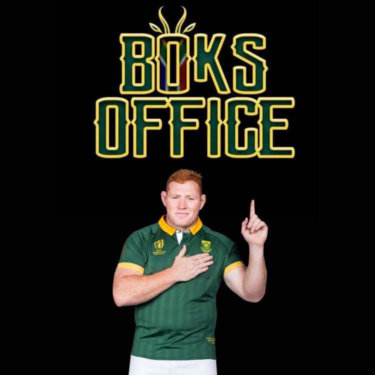 cover art for Boks Office - Ep 17 - Steven Kitshoff Joins To Analyse ANOTHER Victory Against England!