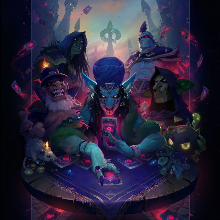 cover art for Inside the Hearthstone toolbox with designers Liv Breeden & Stephen Chang