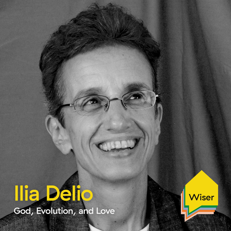 cover art for 19. Religion, Evolution, and AI with Ilia Delio