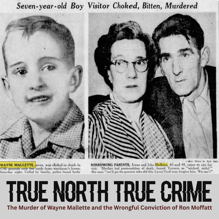 cover art for The Murder of Wayne Mallette and the Wrongful Conviction of Ron Moffatt
