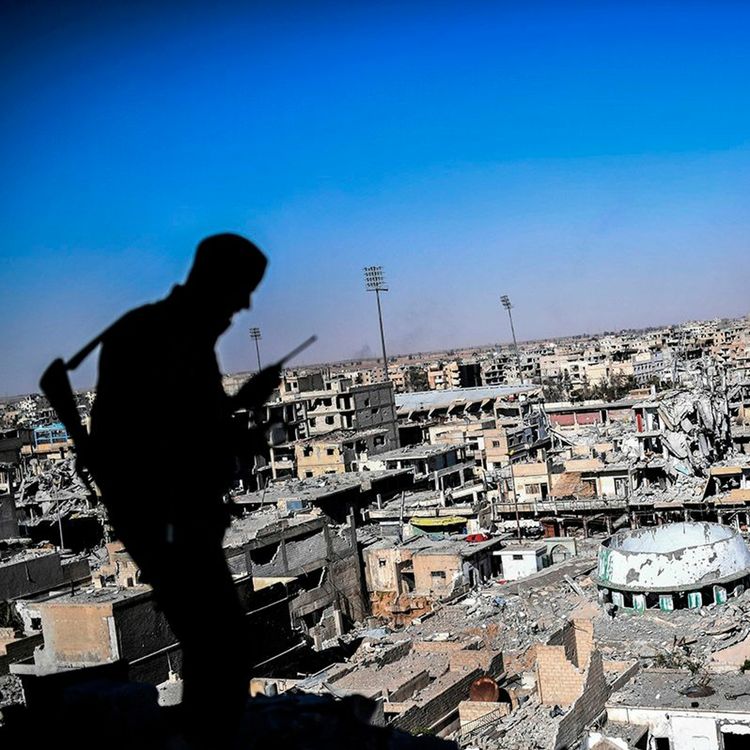 cover art for Ambassador Christopher Hill on Syria's Stalemate and Trump's Middle East