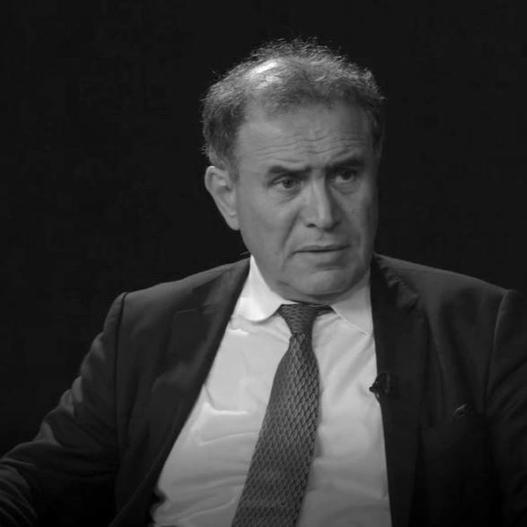 cover art for PS Voice: Protectionism, Trump and the Future of Europe, with Nouriel Roubini