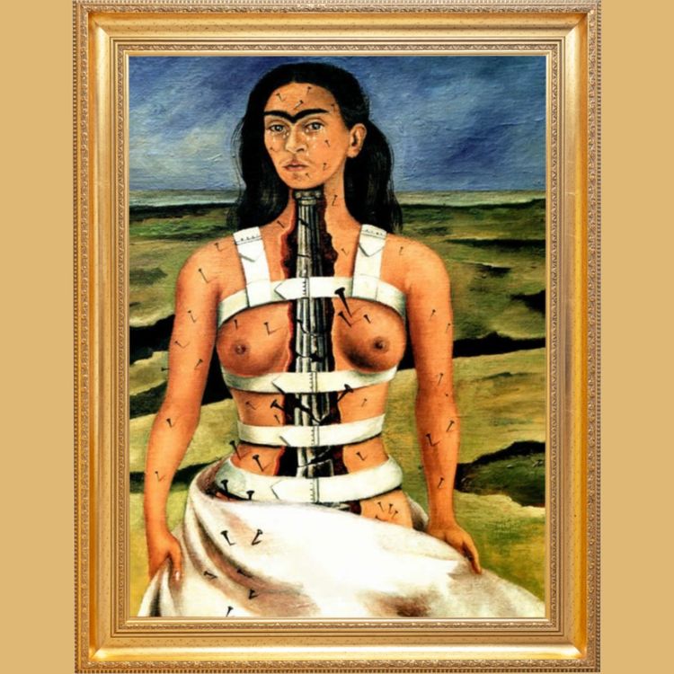 cover art for La Colonne brisée - Frida Kahlo