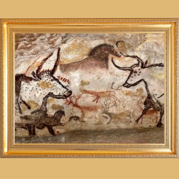 cover art for Les grottes de Lascau 