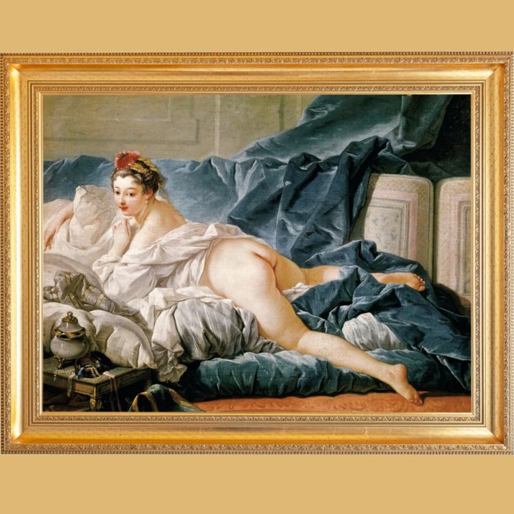 cover art for L'Odalisque brune - François Boucher 