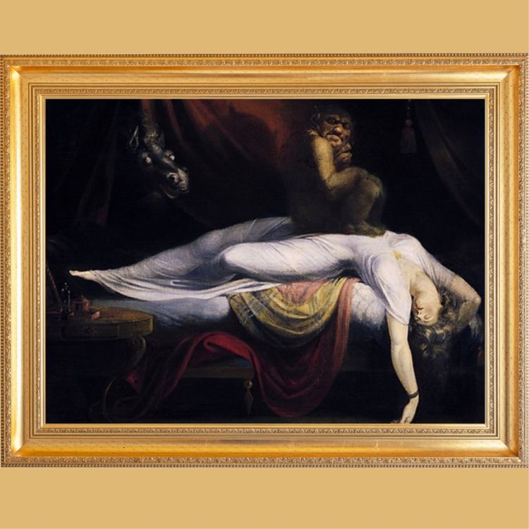 cover art for Le cauchemar - Johann Heinrich Füssli 