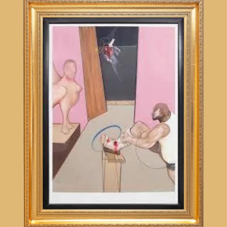 cover art for Oedipe et le sphinx d'après Ingres - Francis Bacon 