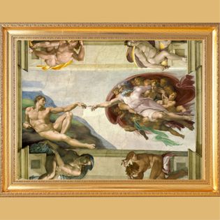 Puzzle 5000 Pièces : Michel Ange : La création d'Adam, Ravensburger