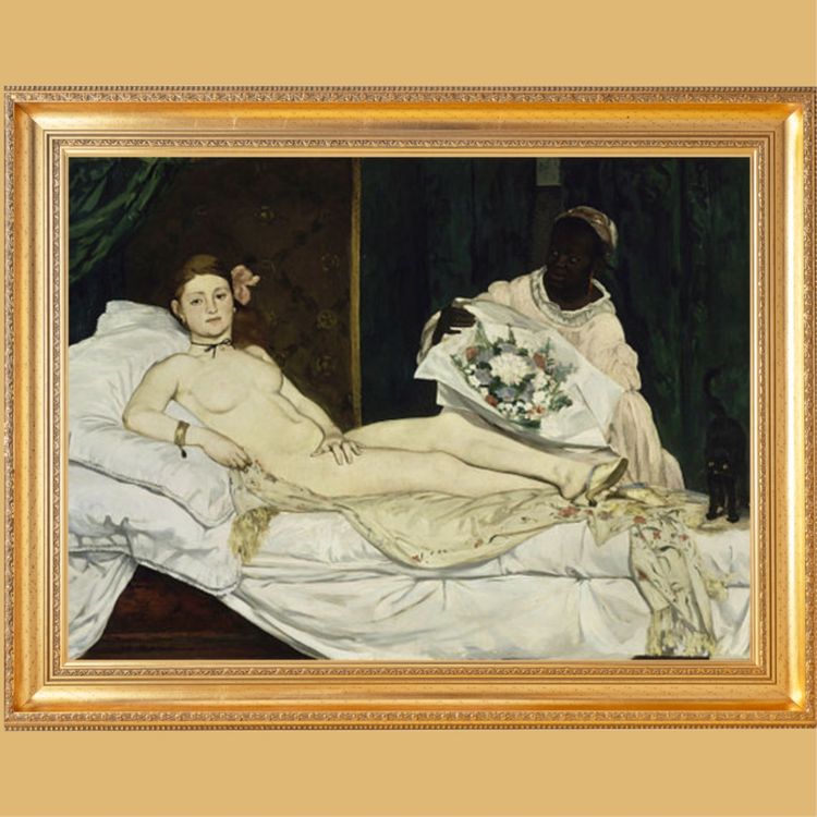 cover art for Olympia - Édouard Manet