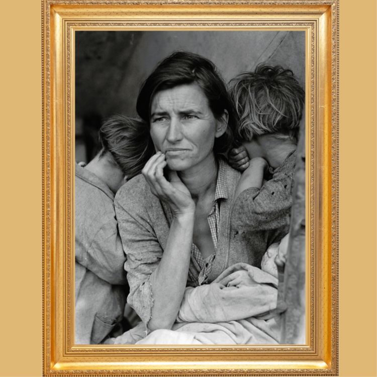 cover art for Migrant Mother - Dorothea Lange