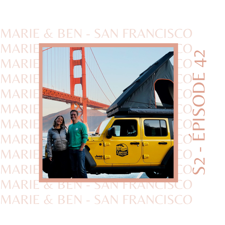 cover art for Marie & Ben (San Francisco, USA) : L'Amour du Road Trip et du Surf en Californie