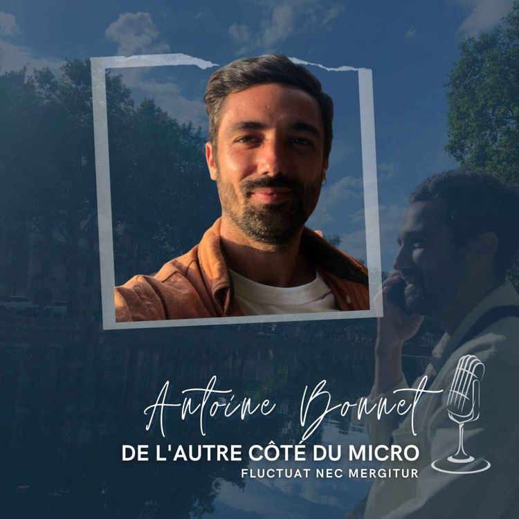 cover art for De l'autre côté du micro d'Antoine Bonnet (Racontellers)