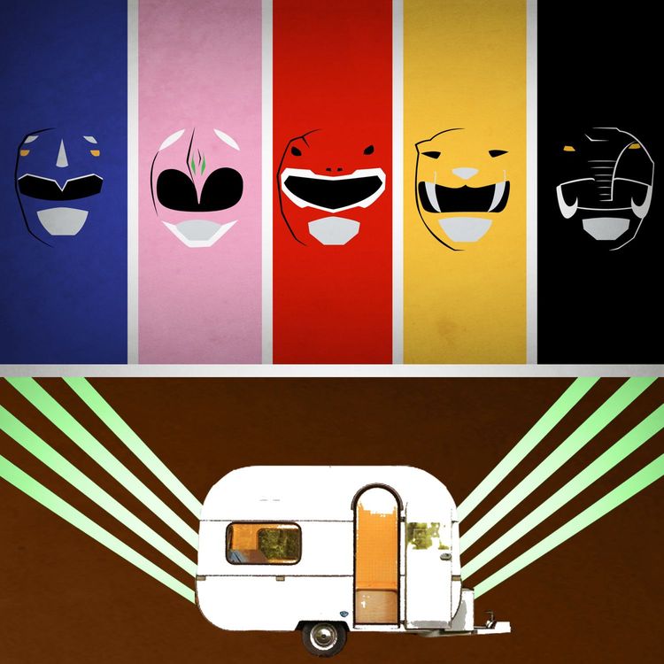 cover art for Episode 49 - A Bras Ouverts - Power Rangers