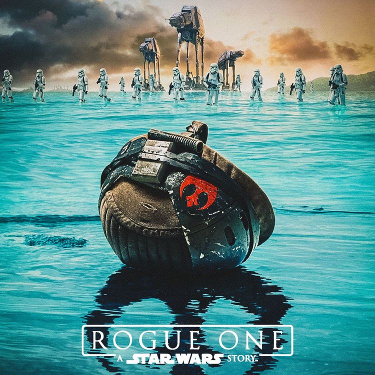 cover art for Episode 35 - Rogue One (A Star Wars Story)