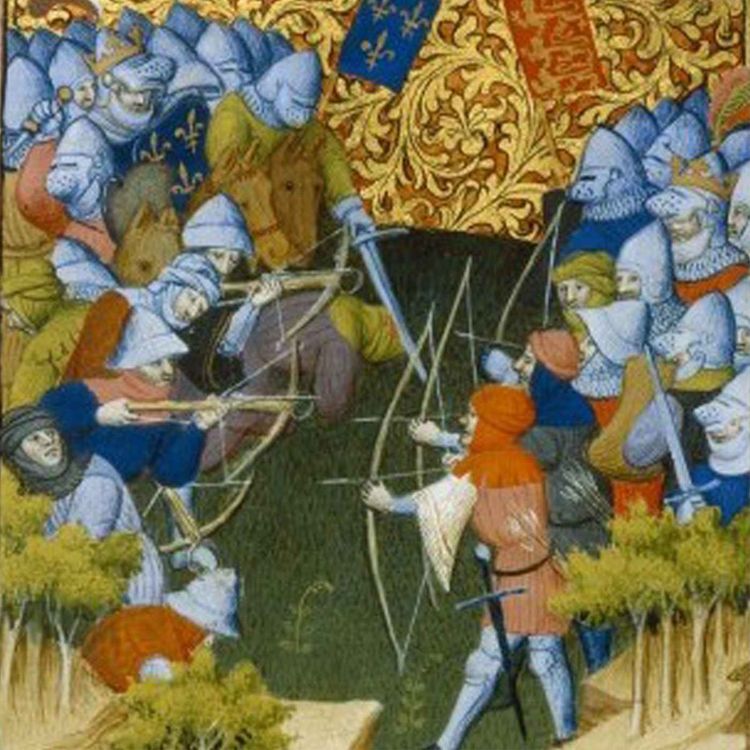 cover art for C’est arrivé le 26 août 1346 : le royaume de France perd la bataille de Crécy