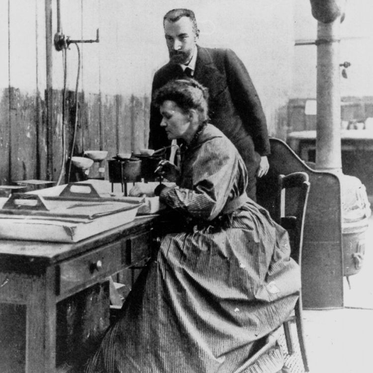 cover art for C'est arrivé un 26 décembre 1898 : Pierre et Marie Curie découvrent le radium