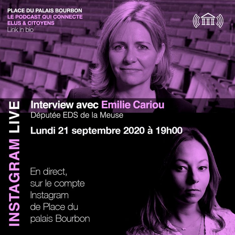cover art for Interview live avec la députée Emilie Cariou
